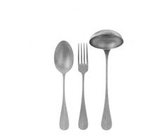 Servierbesteck 3-tlg Baguette Vintage Edelstahl 18/10