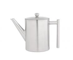 doppelwandige Teekanne Minuet® Cylindre Edelstahl matt gebürstet 1,2 ltr.
