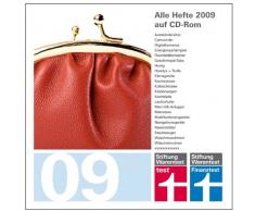 Test und Finanztest alle Hefte 2009, 1 CD-ROMAktienstrategien, Autokindersitze, Bausparen, Camcorder, Digitalkameras, Erbschaftsteuer, Energeisparlampen, Flachbildfernseher, Hausratversicherung, Honig, Kinderwagen, Kochtöpfe, Krankenkassen, Laufsch