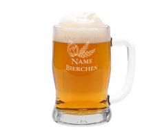 Leonardo Bierkrug - Bierchen - mit Gratis Gravur des Wunschnamens