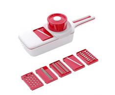 UPKOCH Gemüseschneider Cutter Multifunktionale Mandolinenschneider Käse Gemüse Julienne Schäler für Küchenkäse Zitrus Zitrone Limette Ingwer Schokolade Früchte