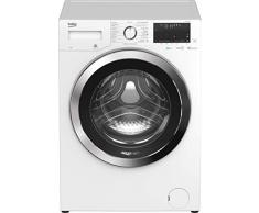 Beko WMY91466AQ Waschmaschine/ Touch-Display mit Startzeitvorwahl 0-24 H/ 1400 U/min/ AQUATECH/ XL-Chromtür/ Bluetooth/Dampffunktion/Watersafe+/A+++/9 kg