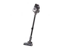 Klarstein Cleanbutler 3G Turbo Akku-Staubsauger - Zyklon-Staubsauger, beutelloser Bodenstaubsauger, Bodendüse mit LED-Licht, 0,7 Liter Behälter, allergikergeeignet, HEPA13, anthrazit-schwarz