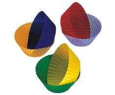 Kaiser 6er Muffin-Backförmchen 7 cm KAISERflex Red Silikon spülmaschinengeeignet