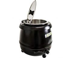 ZORRO - Suppenkessel ZTK10 - Thekenkessel - Elektrischer Suppentopf - Gastroqualität