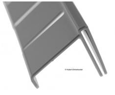 Piebert® Flaschenrechen Flaschenhalter für Flaschenabsteller zum Klemmen 31x4,5x3,5cm (passt für viele Kühlschranke z.B. Bosch, Bauknecht, Siemens, Gorenje, Liebherr, Miele, Neff, LG, usw.)