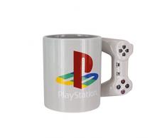 Playstation Tasse in Form PS4-Controller, Dual Shock-Kaffee- / Teetasse, Retro-Gaming-Trinktasse, Keramik-Sammlerstück, offizielles Lizenzprodukt, Standard-UK-Größe, 300 ml