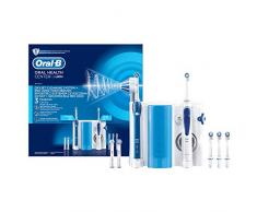 Oral-B Mundpflegecenter PRO 2000 Elektrische Zahnbürste + Oxyjet Munddusche für eine sanfte Reinigung am Zahnfleischrand