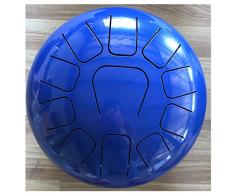 Qiongjie Leere Geistertrommel, Steel Tongue Drum Tongue Drum Handtrommeln Edelstahlpfanne für Klangheilung, Meditation oder Yoga,C