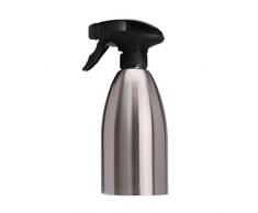 KiyomiQvQ BBQ Ölflasche Gießkanne Im Freien Barbecue Basting Tools Edelstahl Öl Sprüher Ölsprüher Öl Essig Spender Glas Sprayer Oil Bottle Geeignet für Speiseöl Essig Sojasauce (Schwarz)