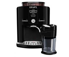 KRUPS EA8298 Kaffeevollautomat LattEspress One-Touch-Funktion (1,7 l, 15 bar, LC Display, Cappuccinatore) schwarz