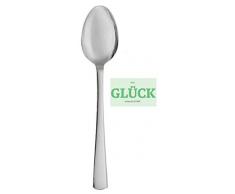 # 24 STÜCK KAFFEELÖFFEL TEELÖFFEL Edelstahl Kaffee LÖFFEL Coffee Spoon EIERLÖFFEL + gratis Glück Aufkleber