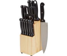 AmazonBasics Messerblock, 14-teiliges Set