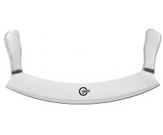 UTHANDO & PASSION 30 cm Wiegemesser/Pizzaschneider - 5 Jahre Garantie - Kraftsparend & Schnell