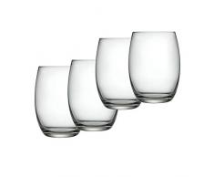 Alessi Mami Xl SG119/3S4 - Design Set Bestehend aus 4 Longdrink- Design Gläser aus Kristallglas