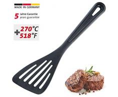 Westmark Pfannenwender, Länge: 30 cm, Hitzebeständig bis 270 °C, PPA, Gentle Plus, Schwarz, 28352275