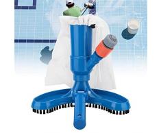 NOWAYTOSTART Pool Reinigungsbürste,Eckenbürste Fliesenbürste Winkelbürste Fugenreiniger Scheuerbürste Stielscheuerbürste Reinigungsbürste,für Pools Spas Badewannen