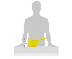 neoLab 2-7628 Schöpfkelle graduiert, 2 L, Groß, Gelb