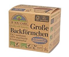 If You Care Backförmchen Groß - für Muffins 100% ungebleicht; FSC Papier, 2er Pack (2 x 60 Stück)