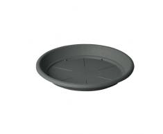 Floralo Untersetzer Cilindro, rund, anthrazit, 35 cm