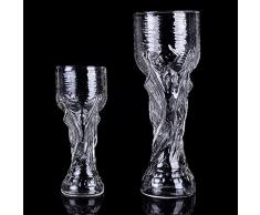 LFT Beer Weizenbierkrug großes Fassungsvermögen Weinglas, farblos, 350ml