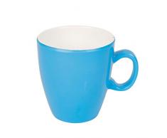 Siehe Beschreibung Melamin-Tasse: Nahezu unzerbrechlich und elegant zugleich, türkis/weiß, ø 7,8 x 8,5cm:: mehr erfahren >