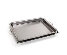 Edelstahlpfanne für 3-flammige Gasgrill Gasbräter Grill