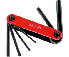 InLine Innensechskant-Dreher Set - 6-teilig - im Taschenmesser-Format, 43084