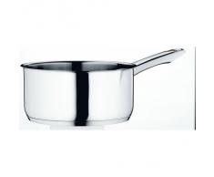 WMF Stielkasserolle, 16 cm, mit Schnaupe, ohne Deckel, Kochtopf 1,5l, Cromargan Edelstahl poliert, Topf Induktion, unbeschichtet