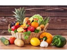 Obst Gemüse Korb gemischt im frischem Obst + Gemüse, Kartoffel und Salat 10 kg