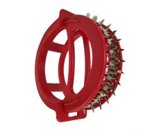 LOVIVER Fleischklopfer Werkzeug Super Sharp 304 Edelstahl Cutter Round