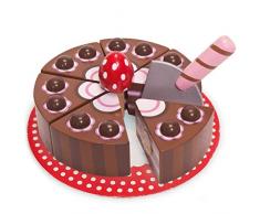 Le Toy Van Schokoladenrote mit Kuchenheber Mehrfarbig, Mehrfarbig