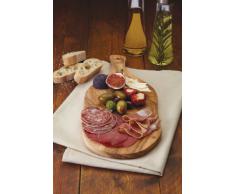 Kitchen Craft World of Flavours WFITWB Italienisches Oliven-Servierbrett, 30 x 17 cm, Holz
