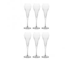 Chef & Sommelier ARC U1051 Open Up Sektkelch, Sektglas, 200ml, Krysta Kristallglas, transparent, 6 Stück