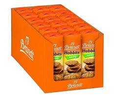 Brandt Hobbits 18er Pack - knackiger Vollkornkeks mit Haferflocken, ballaststoffreiches Gebäck für die ganze Familie (18 x 250 g)