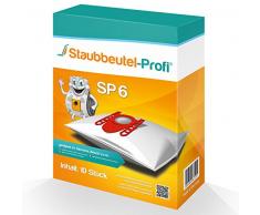 10 Staubsaugerbeutel SP6 von Staubbeutel-Profi® kompatibel zu Swirl S67, Swirl S62, Swirl S68, Swirl S73, Org. Type G