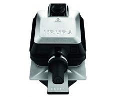 Krups FDD95D Professionelles Waffeleisen | Doppelwaffeleisen | 2 belgische Waffeln gleichzeitig | Dreh-Funktion für perfekte Waffel | 7 Bräunungsstufen | spülmaschinengeeignete Platten | 1200W