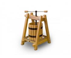 Destillatio: 10 Liter Obstpresse ❁ Weinpresse ❁ Beste EU-Qualität aus handgearbeitetem Buchenholz