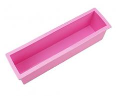 Handmade Soap LIFECART Rechteckige Silikon-Förmchen, zum Basteln DIY Maker Backform