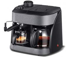 kaige Domestic Kaffeemaschinen, Kaffeemaschinen Heim Halbautomatische American-Style Italian-Style Maschine Portable Timer Kaffeemaschine Milchaufschäumkanne WKY