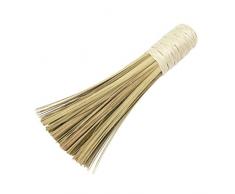 OUNONA Reinigungsbesen Bamboo Wok Clean Brush mit Griff