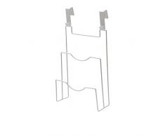 NoNo Wandhalterung Industrie Eisen Topf Pan Deckel Rack Zoll Küchenschienen Heavy Duty Utensil Organizer-Topfdeckel Organizer Rack Topflappenhalter Topfabdeckung