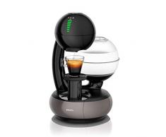 Krups KP3108 Nescafé Dolce Gusto Esperta Kaffeekapselmaschine (1500 Watt, Wassertankkapazität: 1,4l, Pumpendruck: 15 Bar) schwarz/titan-grau