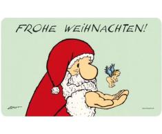 Frühstücksbrettchen Loriot Frohe Weihnachten von Inkognito