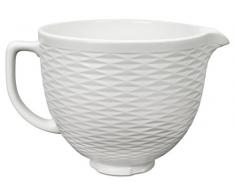 Kitchenaid 5KSM2CB5TLW Keramikschüssel 4,8 L-weiß