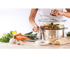 Pyrex 4937231 Glasdeckel für Topf/Pfanne, 21,5 x 23 x 6,5 cm, transparent