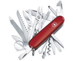 Victorinox Taschenmesser Swiss Champ (33 Funktionen, Kombizange, Stecknadel, Zange, Schere) rot