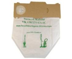 6 Microvlies Staubsaugerbeutel geeignet für Vorwerk Kobold 130, 131 und SC-Modelle