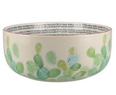 Mikasa Drift von Hand verzierte Salatschüssel aus Keramik, 24 cm (9½ )