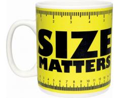 Paladone XXL-Tasse Size Matter, Gelb